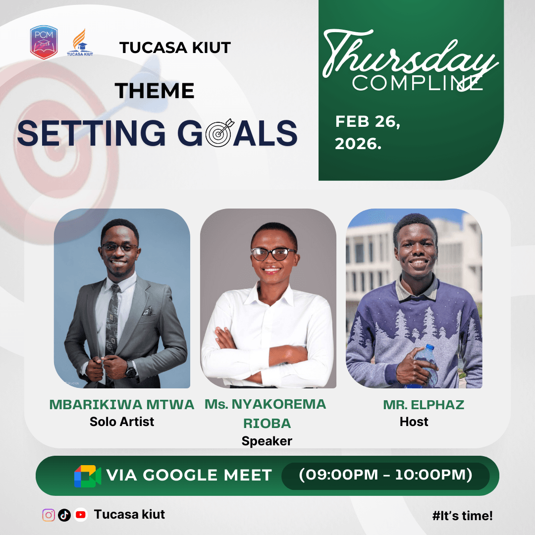 Thursday Compline – Setting Goals