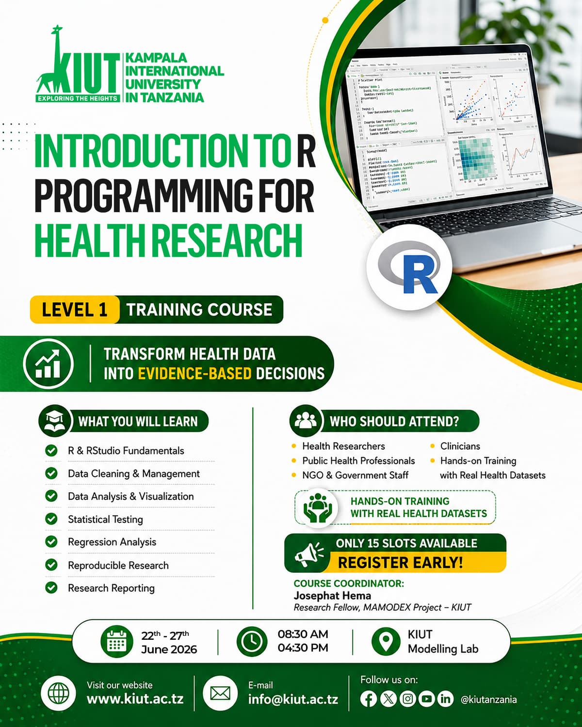 Introduction To R Programming For Health Research