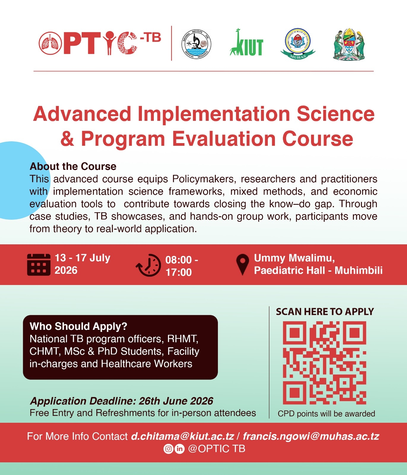 Advanced Implementation Science & Program Evaluation Course