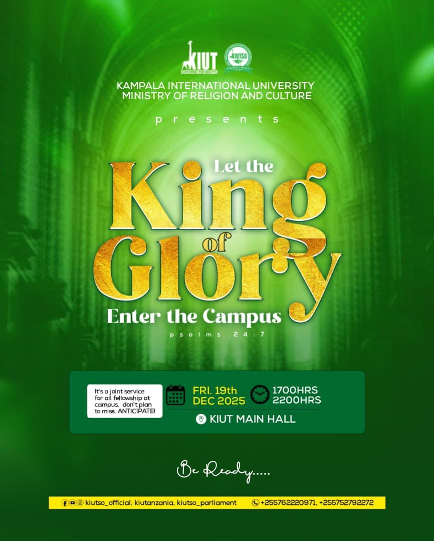 The King of Glory Service