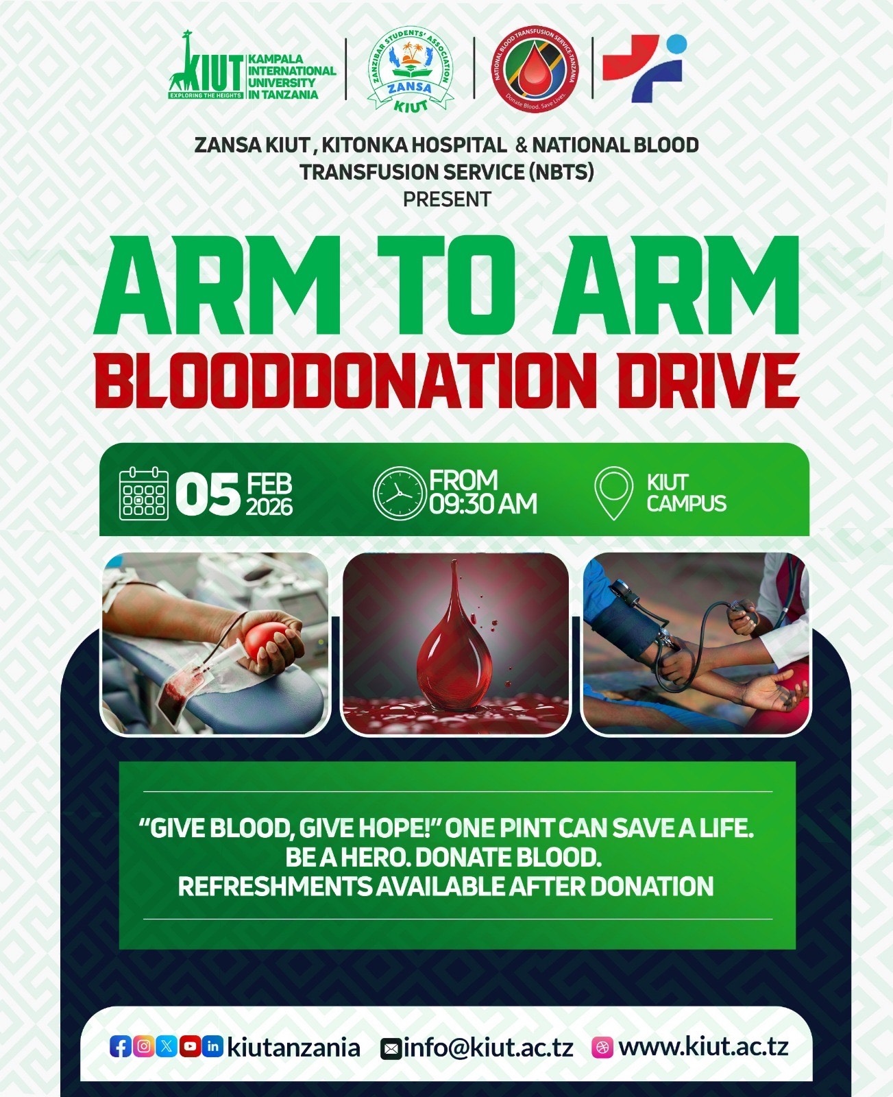 Give Blood, Give Hope!