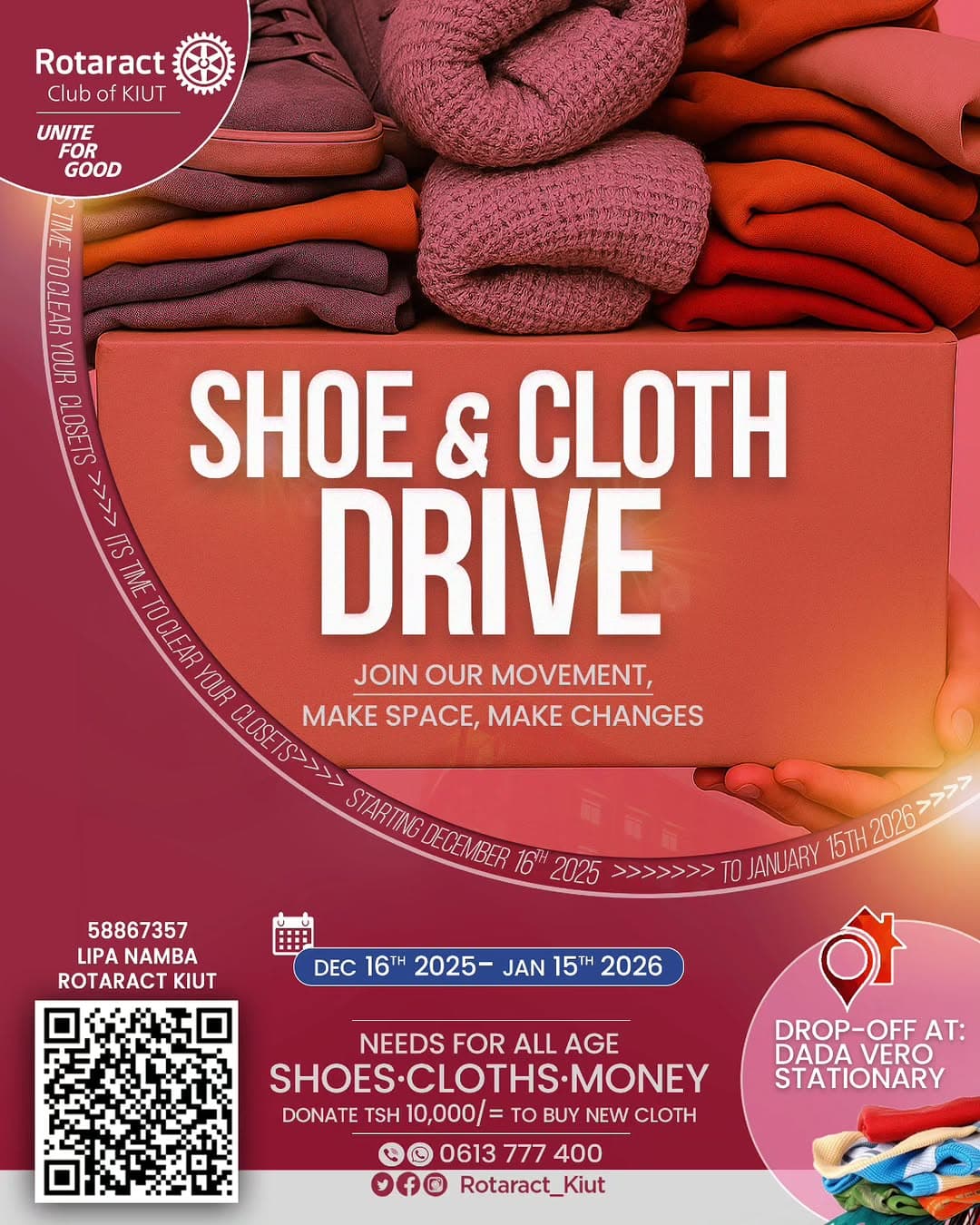 Shoe & Cloth Drive