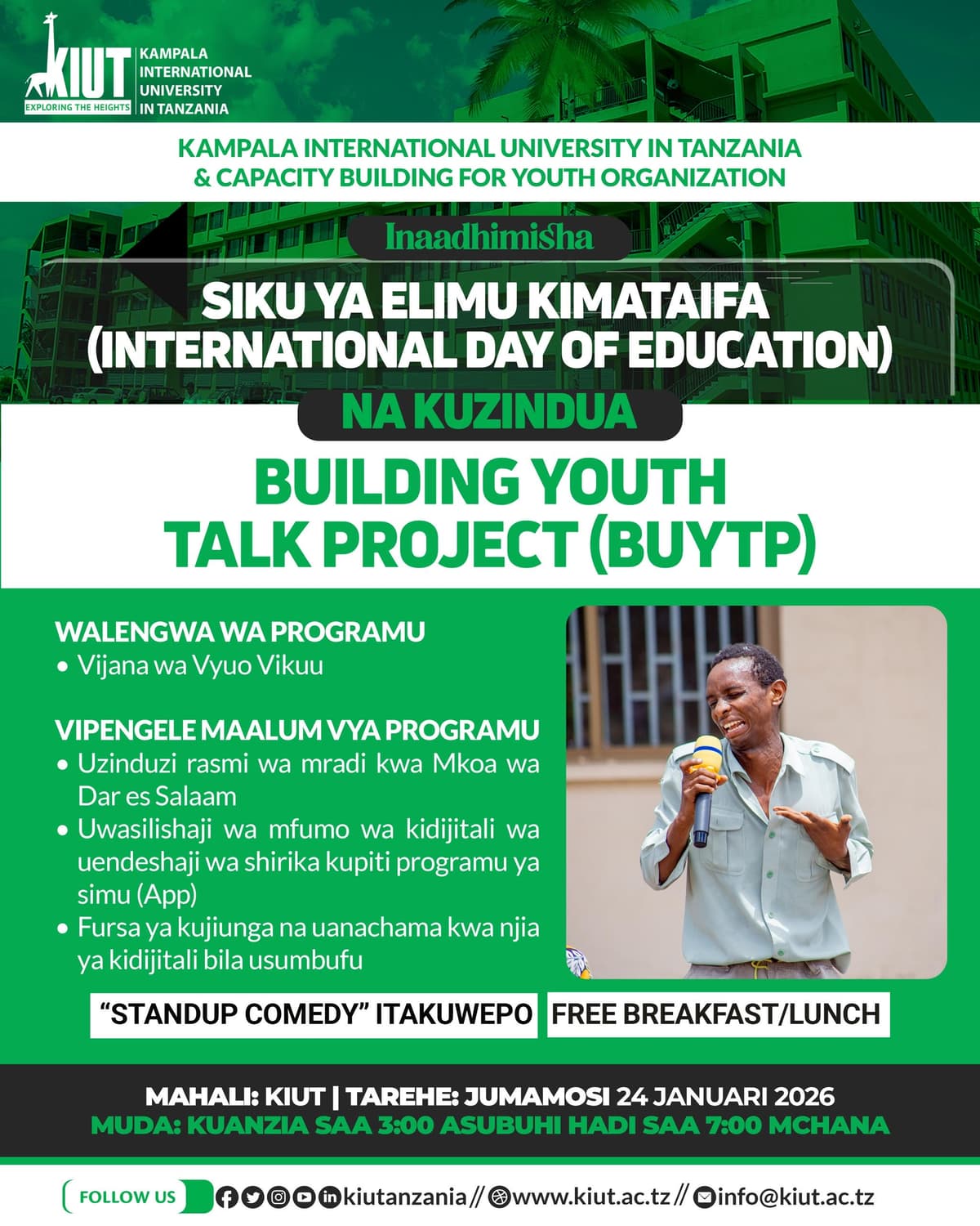 Building Youth Talk Project (BUYTP)