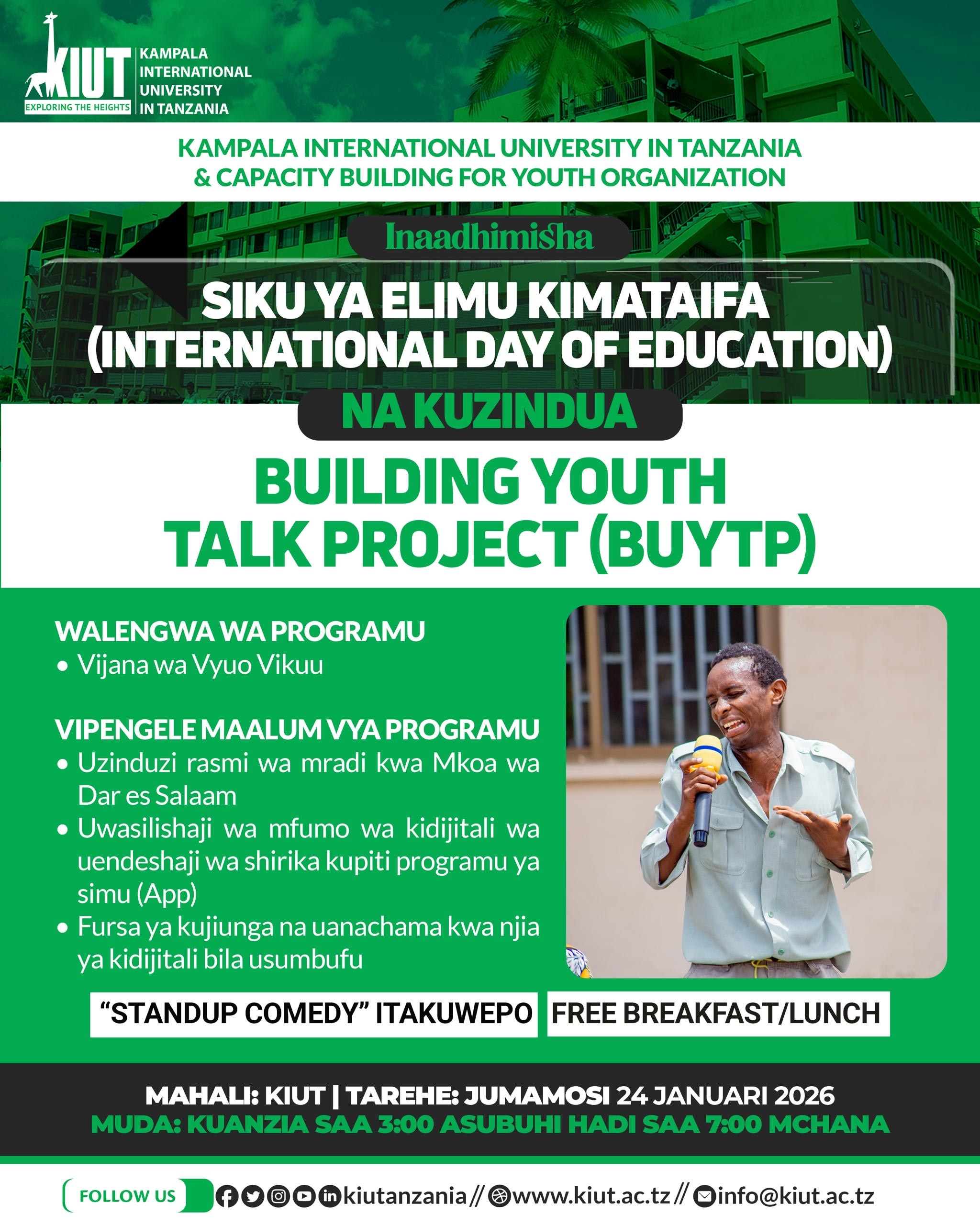 Building Youth Talk Project (BUYTP)